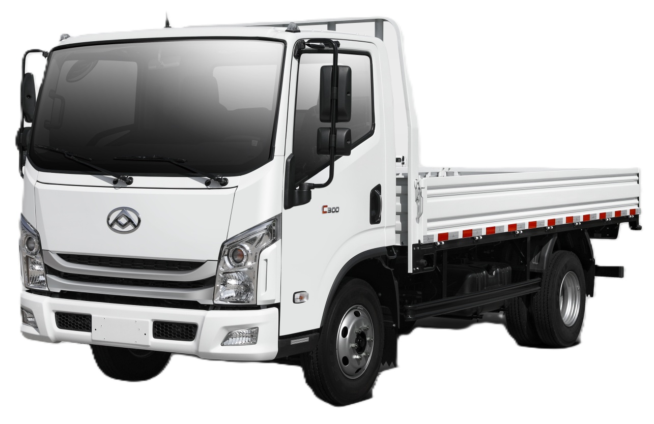 YUEJIN C300: El vehículo de alto rendimiento para tareas de transporte exigentes.